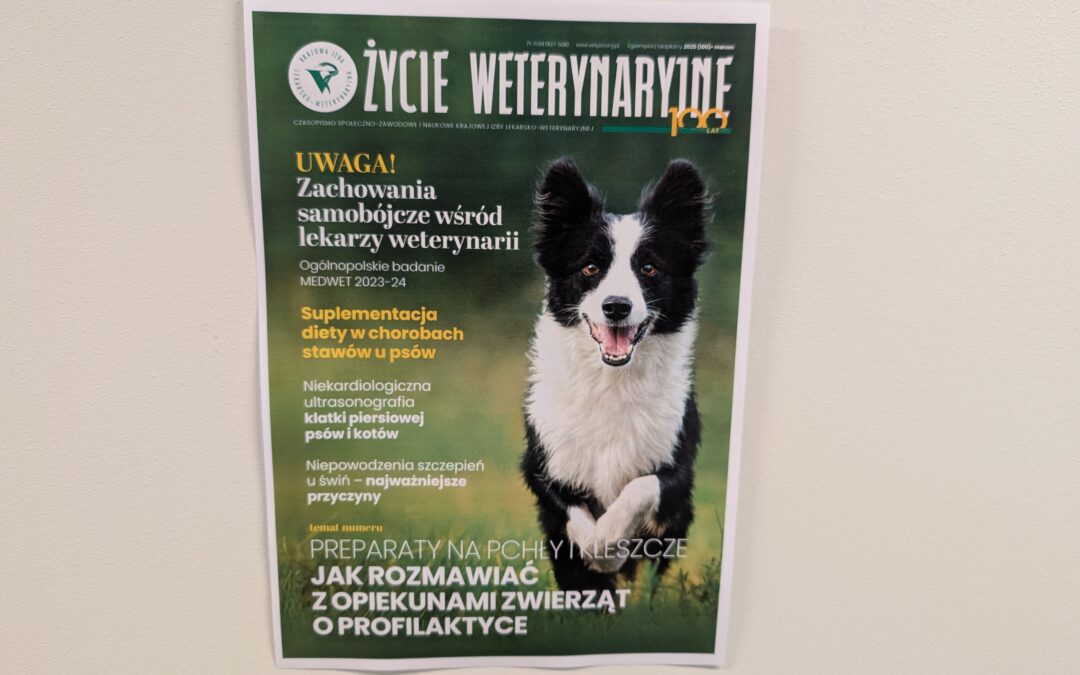 NOWY NUMER „ŻYCIA WETERYNRYJNEGO”