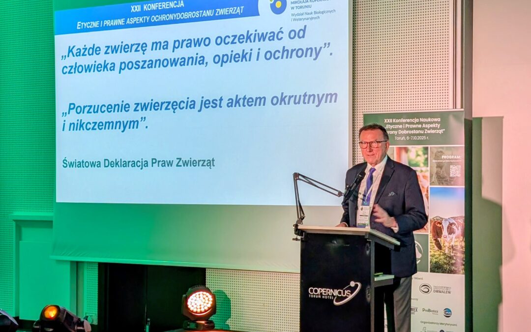 O ETYCE I PRAWIE W OCHRONIE DOBROSTANU ZWIERZĄT