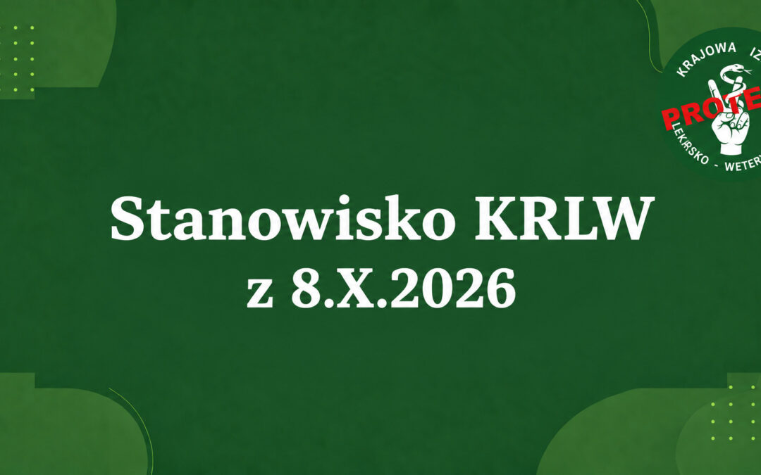 STANOWISKO KRLW Z 8.X.2026